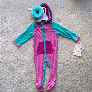 BOGO🎉 Baby Footed Sleeper w/ Donut Plush Rattle